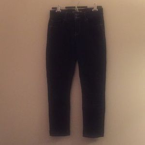 Express Mid Rise Cropped Legging